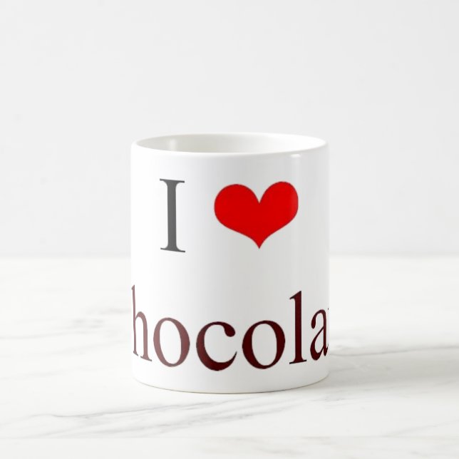 Mug J'aime le chocolat (Centre)