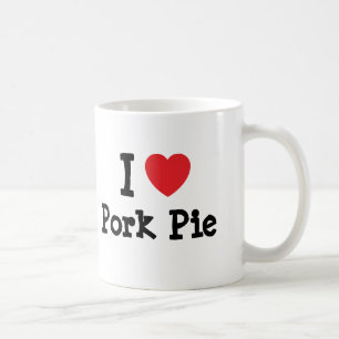 Mug J'aime le coeur de tarte au porc T-Shirt
