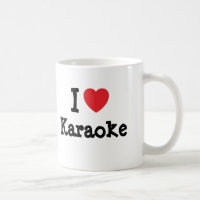 J'aime le coeur karaoké personnalisé