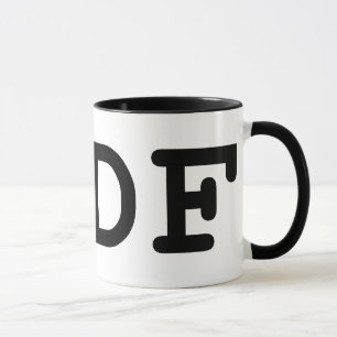 Mug J'aime le DF