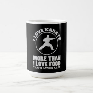 Mug J'Aime Le Karaté Plus Que J'Aime Le Cadeau Aliment