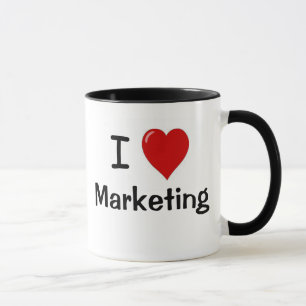 Mug J'aime le marketing, le marketing m'aime Bureau am