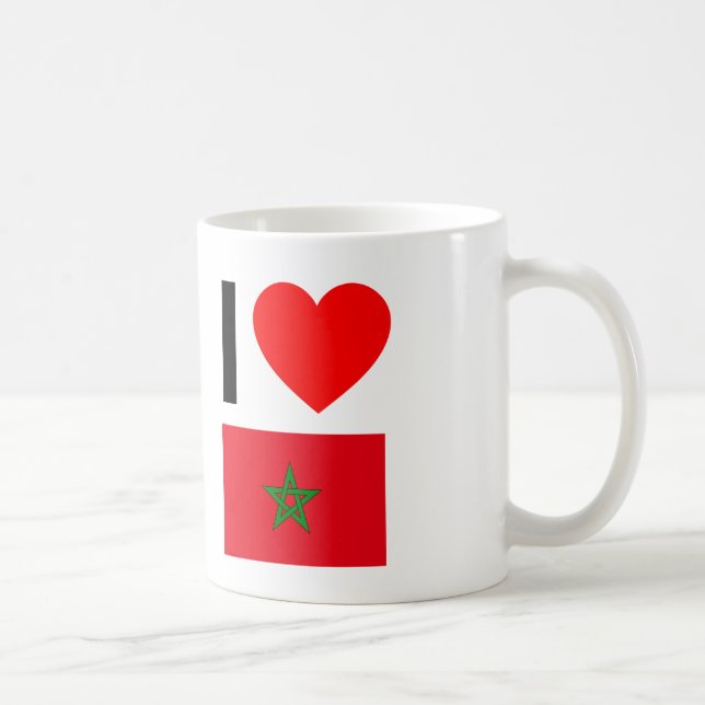 Mug j'aime le maroc (Droite)