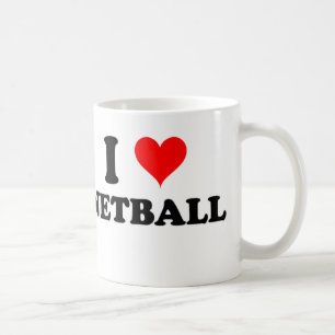 Mug J'aime le net-ball