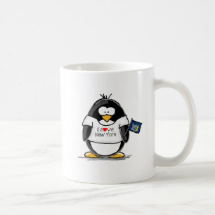 Mug J'aime le pingouin de New York