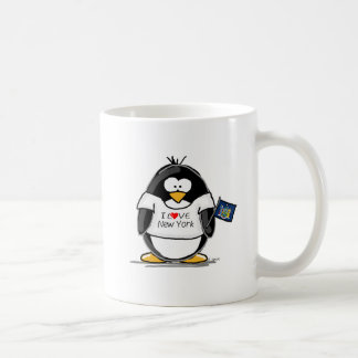 Mug J'aime le pingouin de New York