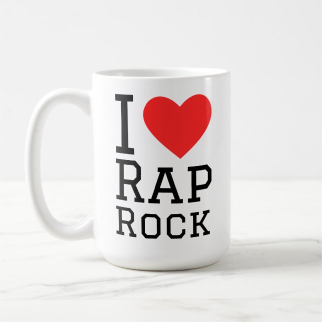 Mug J'aime le rap rock (Gauche)