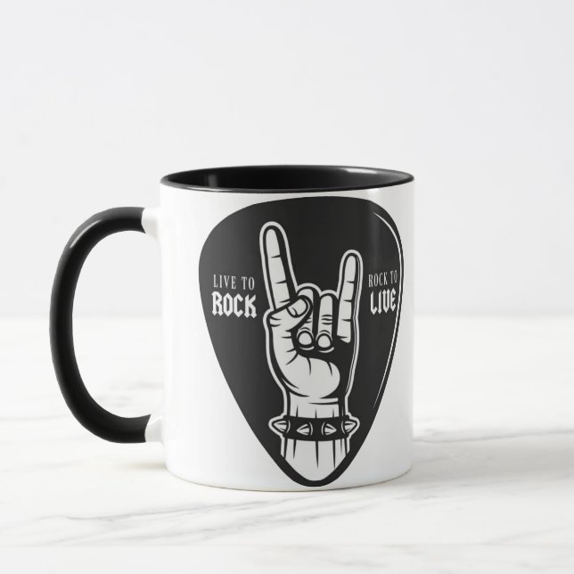 Mug J'aime le rock (Gauche)