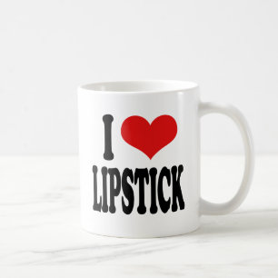Mug J'aime le rouge à lèvres