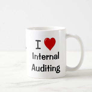 Mug J'Aime Le Stagiaire En Audit Interne. Vérification