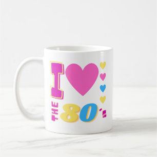 Mug J'Aime Les Années 80