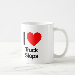 Mug j'aime les arrêts de camions