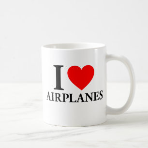 Mug J'aime les avions