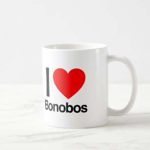 Mug j'aime les bonobos