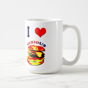 Mug J'Aime Les Burgers Sérieux