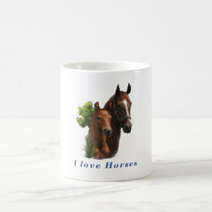 Mug J'aime les chevaux