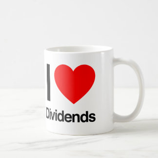 Mug j'aime les dividendes