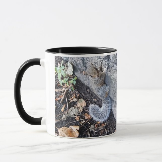 Mug J'Aime Les Écureuils Gris (Gauche)