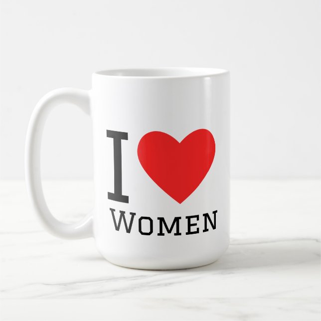Mug J'aime les femmes  (Gauche)