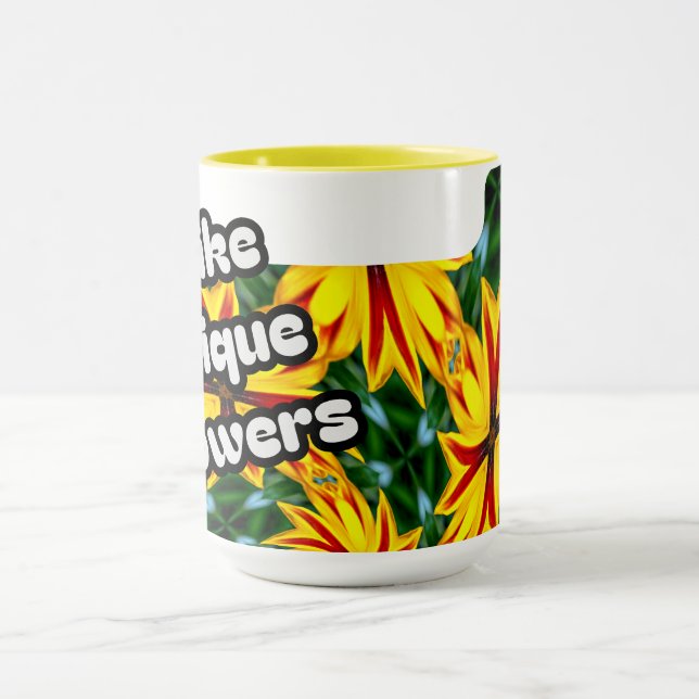 Mug J'Aime Les Fleurs Uniques (Centre)