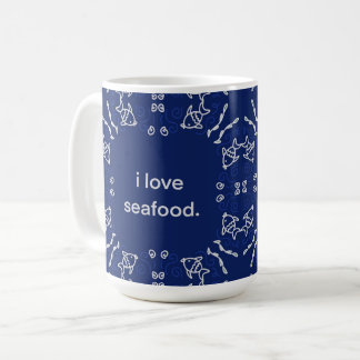 Mug J'aime les fruits de mer Napkin