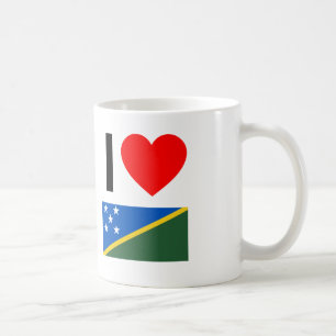 Mug j'aime les îles salomon