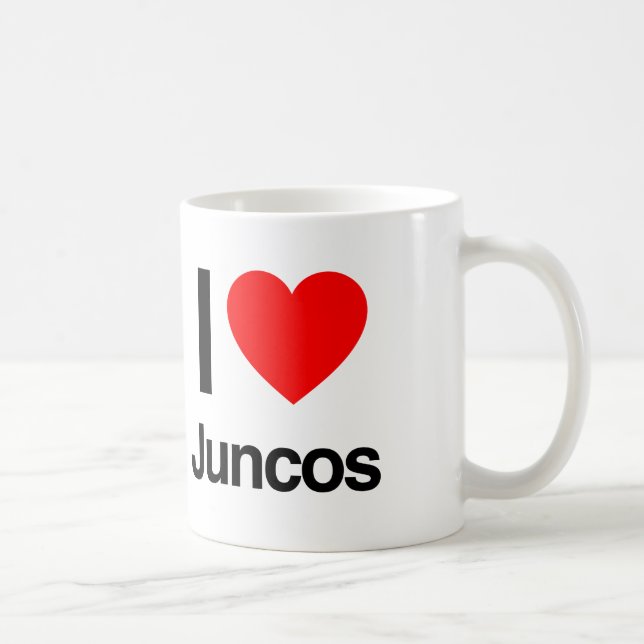 Mug j'aime les juncos (Droite)