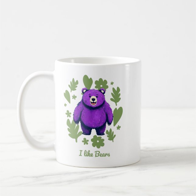 Mug J'aime les ours (Gauche)