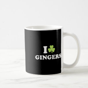 Mug J'aime les rouquins Saint-Patrick Shamrock Roux