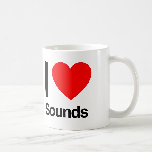 Mug j'aime les sons (Droite)