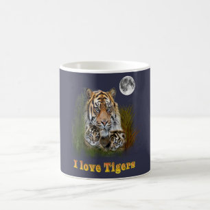 Mug J'aime les tigres