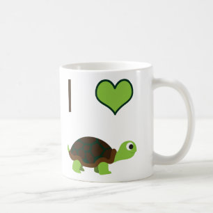 Mug J'aime les tortues