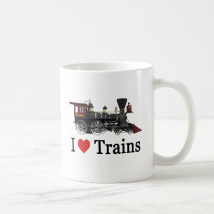 Mug J'aime les trains