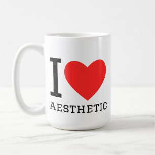 Mug J'aime l'esthétique