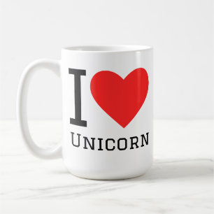 Mug J'aime licorne