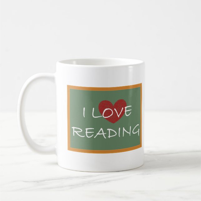 Mug J'aime lire (Gauche)
