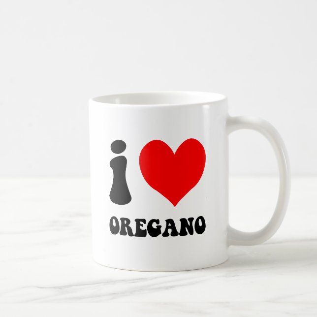 Mug j'aime l'origan (Droite)