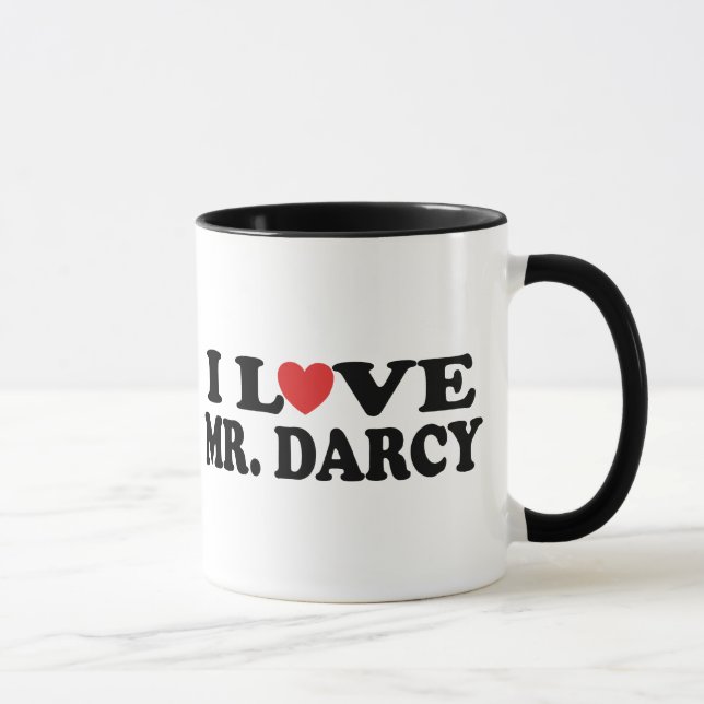 Mug J'aime M. Darcy (Droite)