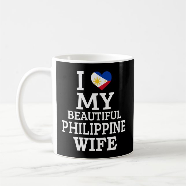 Mug J'Aime Ma Belle Philippine (Gauche)