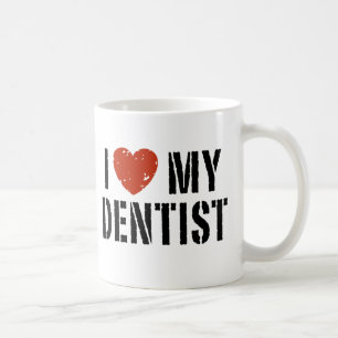 Mug J'aime ma boue dentiste
