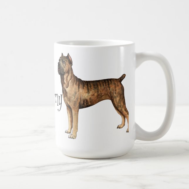 Mug J'aime ma canne Corso (Droite)