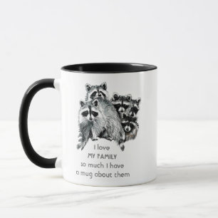 Mug J'aime ma famille tellement de citations amusantes