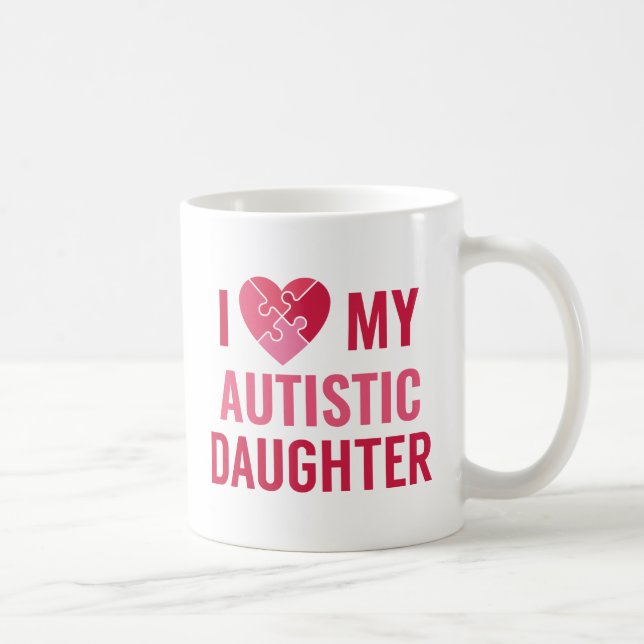 Mug J'aime ma fille (Droite)