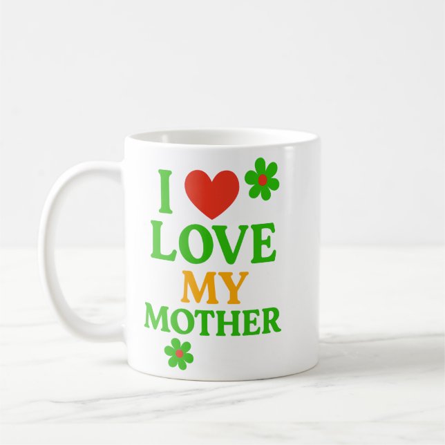 Mug J'aime ma mère (Gauche)