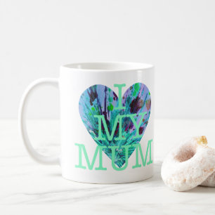 Mug J'aime ma mère Art Love Heart Family Valentines D