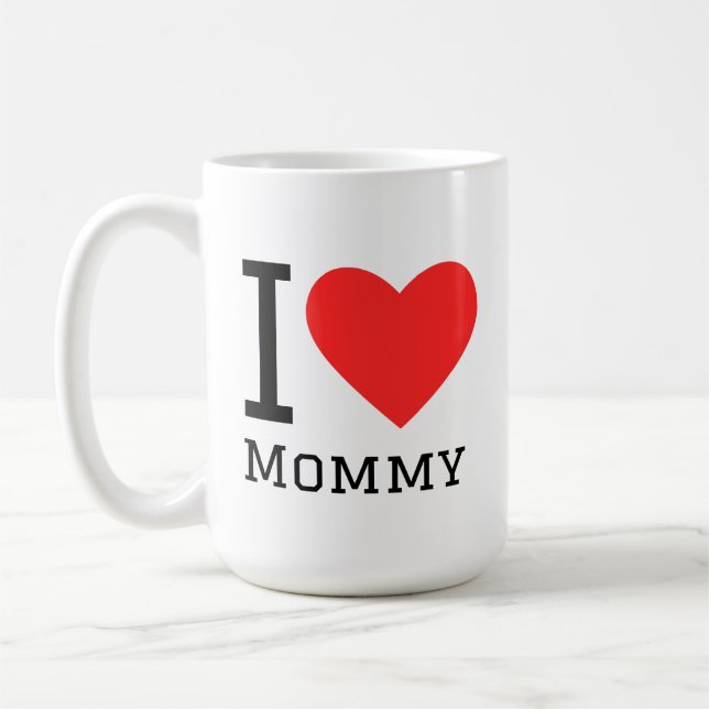 Mug J'aime maman (Gauche)