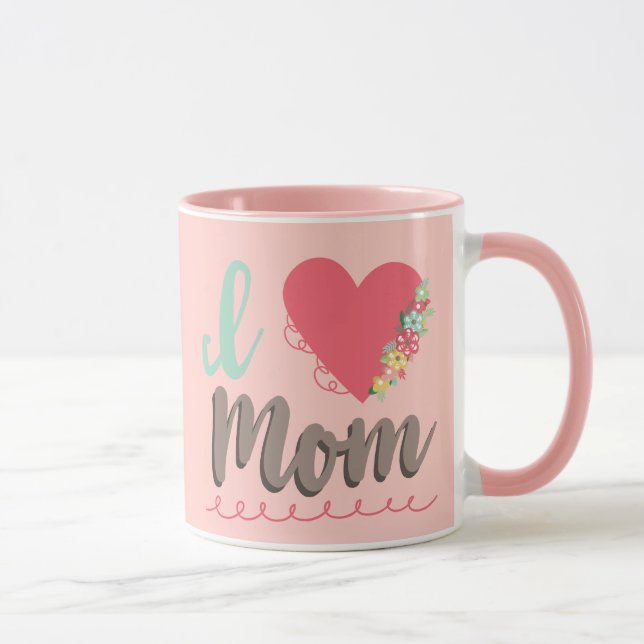 Mug J'aime maman assez chic (Droite)