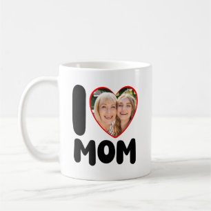 Mug J'aime Maman Photo Personnalisée Fête des Mères