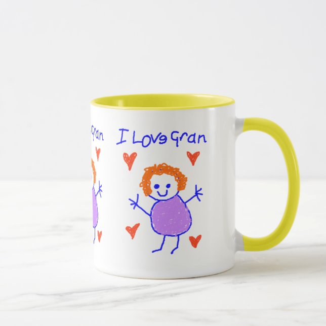 Mug J'aime mamie (Droite)