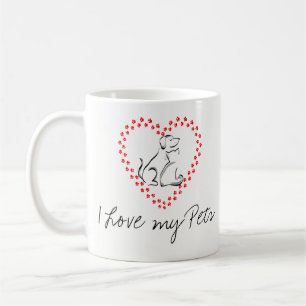 Mug J'aime mes animaux